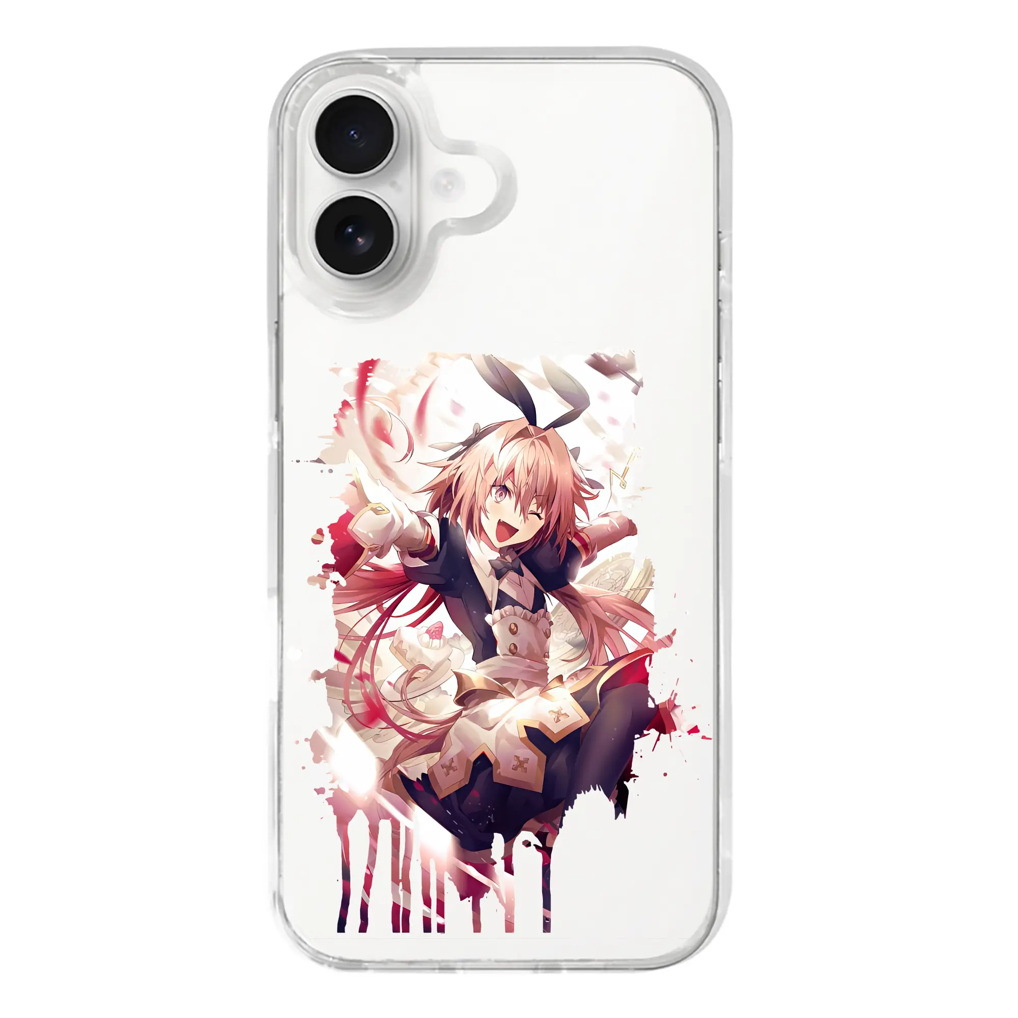 FGO グッズ,アストルフォ - iPhone 17シリーズ 透明スマホケース – 薄型・耐衝撃・精密フィット保護カバー